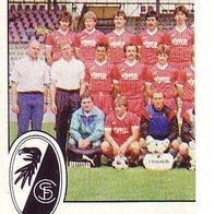 Panini Fussball 1988 Teilbild SC Freiburg Bild Nr 397