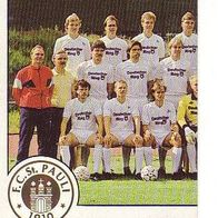 Panini Fussball 1988 Teilbild FC St. Pauli Bild Nr 413
