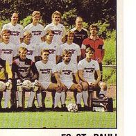 Panini Fussball 1988 Teilbild FC St. Pauli Bild Nr 414