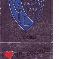 Panini Fussball 1988 Wappen VfL Bochum Bild W1