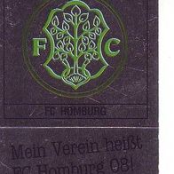 Panini Fussball 1988 Wappen FC Homburg Bild W7