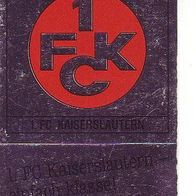 Panini Fussball 1988 Wappen 1. FC Kaiserslautern Bild W8