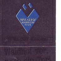 Panini Fussball 1988 Wappen SV Waldhof Mannheim Bild W12