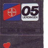 Panini Fussball 1988 Wappen Bayer 05 Uerdingen Bild W18