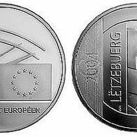 Luxemburg Silber 25 Euro 2004 PP/ Proof 25 Jahre Europawahlen