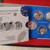 Silber-Set Deutschland 5 x 10 Euro 2008 PP/ Proof