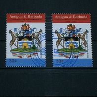 Antigua und Barbuda, MNr.3827, 2 x gestempelt