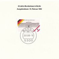Berlin Mi.-Nr. 867 - Vorlagekarton für Postkalender