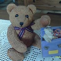 Großer/ Schwerer Teddy-Bär Beau Bears Dinsdale Selten