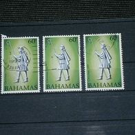 Bahamas, MNr.943, 3 x gestempelt
