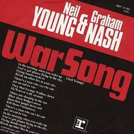 7"YOUNG, Neil&NASH, Graham · War Song (RAR 1972)