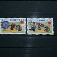 Barbados, MNr.1007,1009 gestempelt