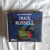 Craig Russel– Wolfsfährte. Hörbuch-6 CDs. LÜBBE AUDIO 2007.