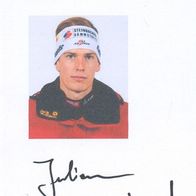 AK Biathlon Julian Eberhard Saalfelden am Steinernen Meer Österreich Hochfilzen