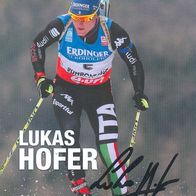 AK Biathlon Lukas Hofer Bruneck Brunico St. Lorenzen Montal Antholz Südtirol IBU