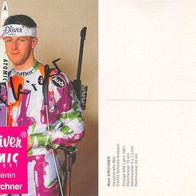 AK Biathlon Mark Kirchner Neuhaus am Rennweg DDR Olympiasieger Albertville 1991