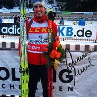Autogramm Foto Biathlon Daniel Salvenmoser Kitzbühel Tirol Walchsee Österreich