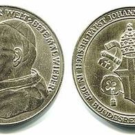 Medaille "Joh. Paul der II zu Besuch in Deutschland" 1980 ##148