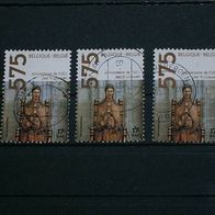 Belgien, MNr.3029, 3 x gestempelt