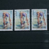 Belgien, MNr.3039, 3 x gestempelt