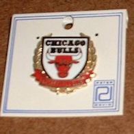 NBA 1994 Pin Chicago Bulls von Peter David TOP & RAR!