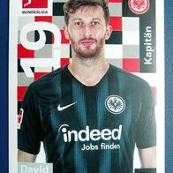Fußball Bundesliga - 2018/2019 - Eintracht Frankfurt - David Abracham