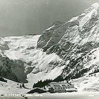 A 6182 Gries im Sellrain Alpengasthof Lüsens 1954