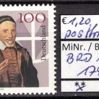 BRD / Bund 1995 150 Jahre Vinzenz-Konferenzen in Deutschland MiNr. 1793 postfrisch