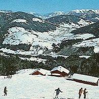 A 6311 Wildschönau - Schatzbergbahn Winterpanorama um 1973