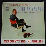 12"FLORIAN ZABACH AND HIS VIOLIN · Golden Strings (Promo RAR 1966)