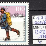 BRD / Bund 1994 Tag der Briefmarke MiNr. 1764 postfrisch
