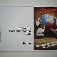 Berlin Rotkreuz MH 1986 Postfrisch