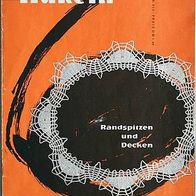 0813 Häkeln Randspitzen und Decken, Verlag für die Frau, DDR