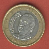 Spanien 1 Euro 2004