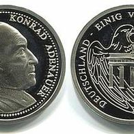 Medaille "Konrad Adenauer" 30mm ##125