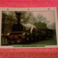 Iron Duke" der GWR (GB)(1847) - Infokarte über