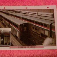 Superliner der Amtrak (USA)(1980) - Infokarte über