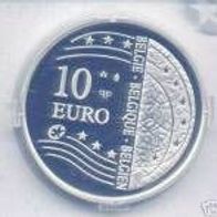 Belgien Silber 10 Euro 2004 EU-Erweiterung - Europa-Stern-Serie