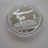 Rußland 5 Rubel 1980 Gymnastik Proof/ PP