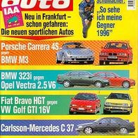 sport auto 1095, Porsche, BMW M3, Mercedes, VW Golf, Fiat, IAA