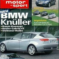 Auto Motor & Sport 1604, BMW, Audi, Mercedes CLK, Maserati, Citroen C4