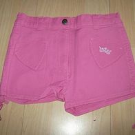 niedliche Shorts / Kurze Hose Topolino Gr. 116 pink!!!! Herztaschen