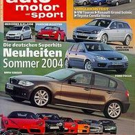 Auto Motor und Sport 1204, Ferrari, Rolls Royce, Audi, BMW, Mercedes SLR
