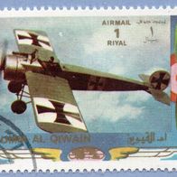 Umm al Qiwain 1972 - Flugzeuge Mi.-Nr. 1275 gest. (2953)