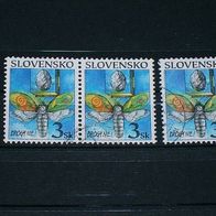 Slowakei, MNr.323, 3 x gestempelt