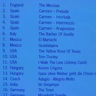 länderspezifische Musik Dooley Cash trou CD Collection Mexiko Spanien England Italy