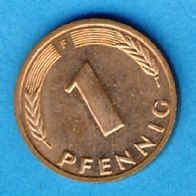 1 Pfennig 1988 F