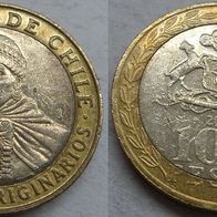 Chile 100 Pesos 2010 ## K4