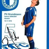 AK Pit Grundmann 1. FC Magdeburg 06-07 Hertha BSC Berlin SV Babelsberg 03 DDR