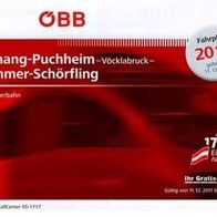 ÖBB Kammererbahn Vöcklabruck - Kammer-Schörfling Attersee Österreich Austria Zug